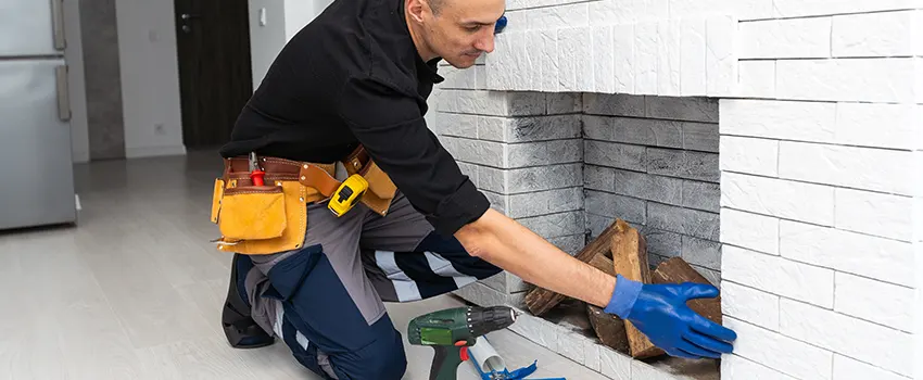 Fireplace Damaged Damper Frame Repair Services in St. Marys, Georgia