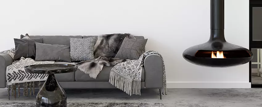 Circular Hanging Fireplace Installation Services in St. Marys, GA