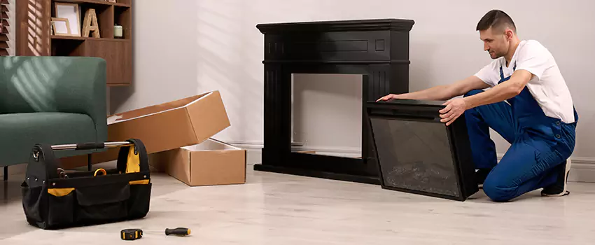 Old Rusted Metal Fireplace Repair And Replacement in St. Marys, GA